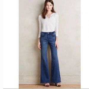 Pilcro and the Letterpress Stet flare jeans Bell Bottom